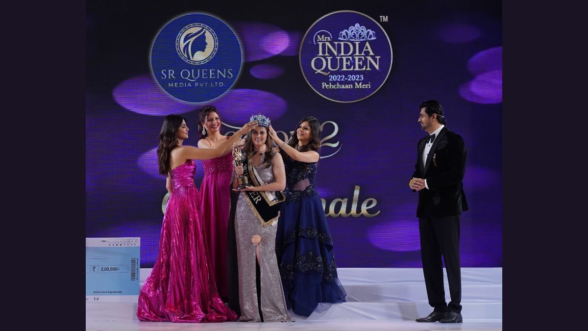 ​​​​Indian society’s stereotypes about Married women have been broken by Pooja Parmeshwar, who won Mrs. India Queen
