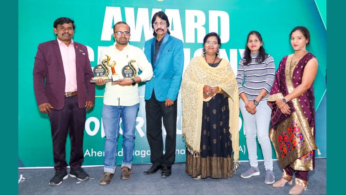 Nilesh Ambedkar Won The “Best Director Award” At The Asian Talent International Film Festival