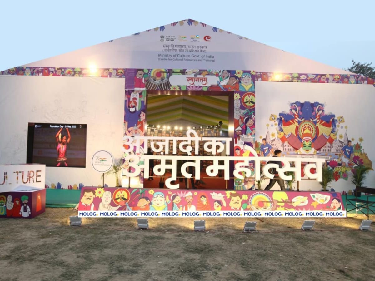 ‘Sanskriti Pavilion’ – The Most Spectacular Pavilion at Bharat Parv 2023