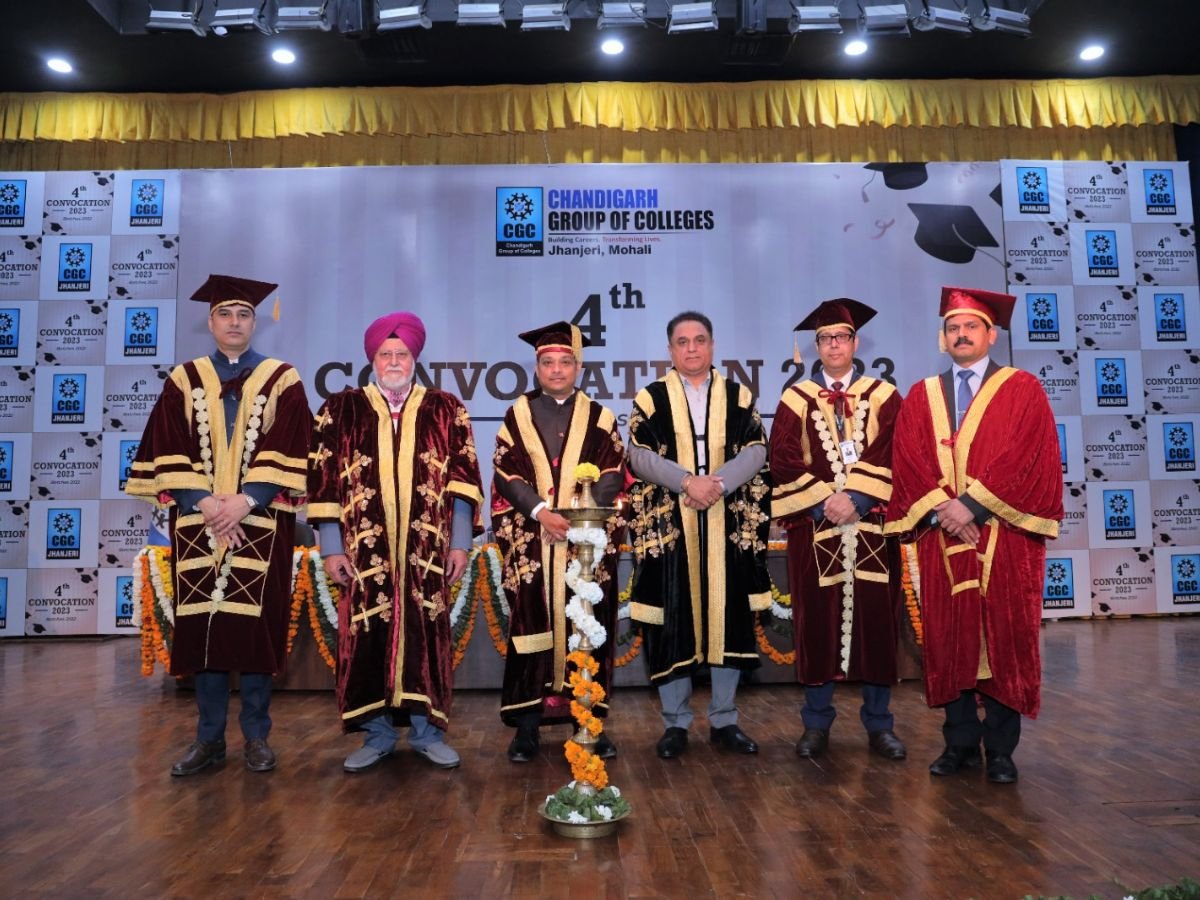 Chandigarh Group of Colleges, Jhanjeri Hosts Convocation 2023, Confers Degrees to Future Leaders of India