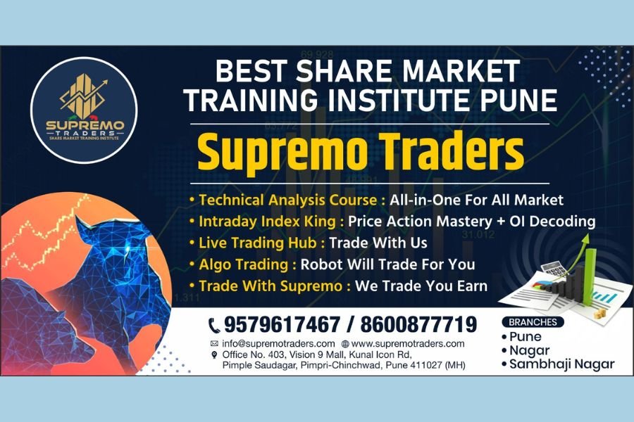 Best Share Market Training Institute in Pune – Supremo Traders