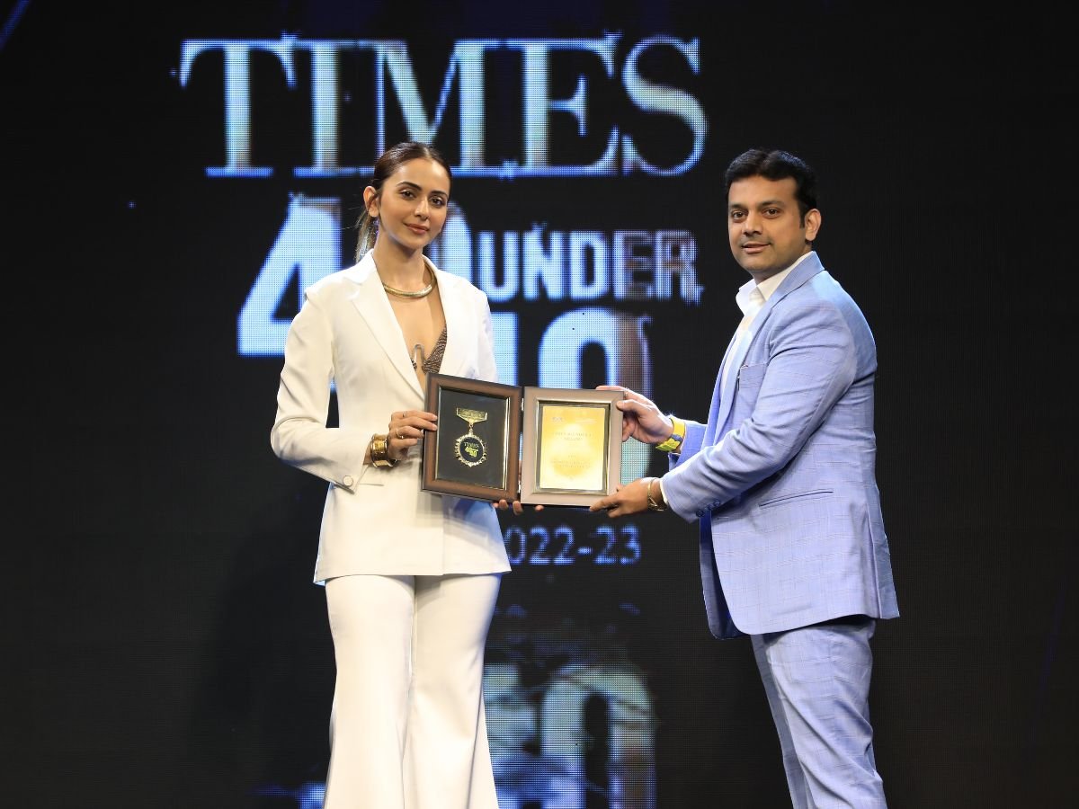 Bhargava Phytolab Director & Founder, Karan Bhargava Felicitated at Times 40 Under 40