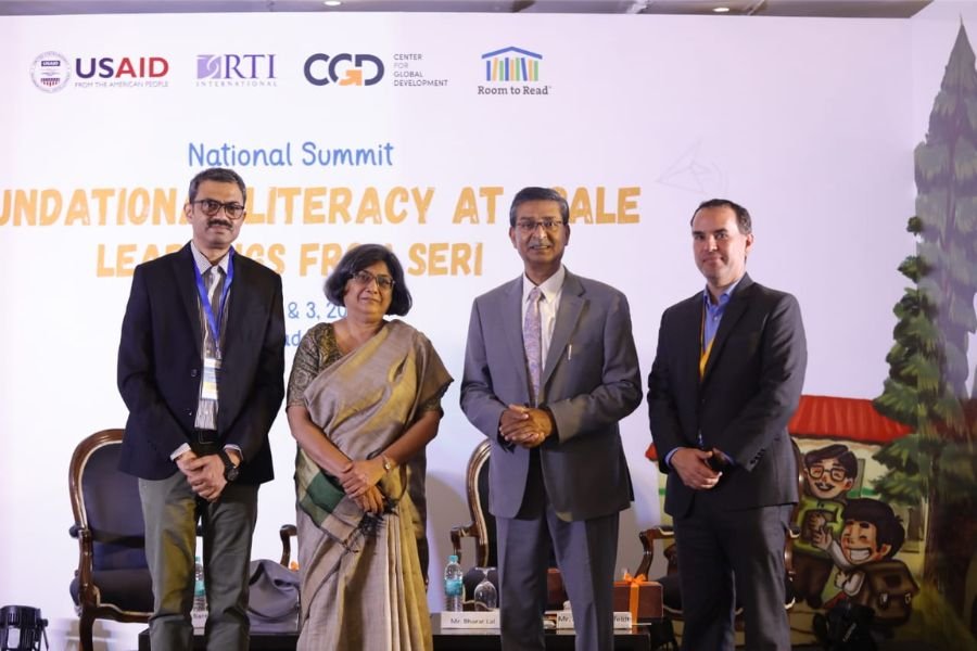 Foundational Literacy takes centre stage at the SERI summit organized by Room to Read India, USAID and RTI