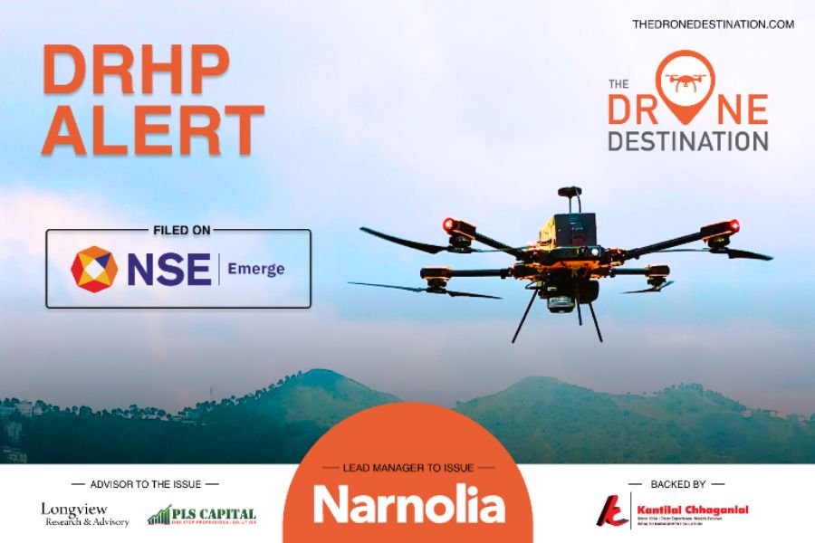 Drone Destination – India’s largest Drone Training Organization and a leading Drone-as-a-Service company sets course for Growth, Files DRHP with NSE Emerge