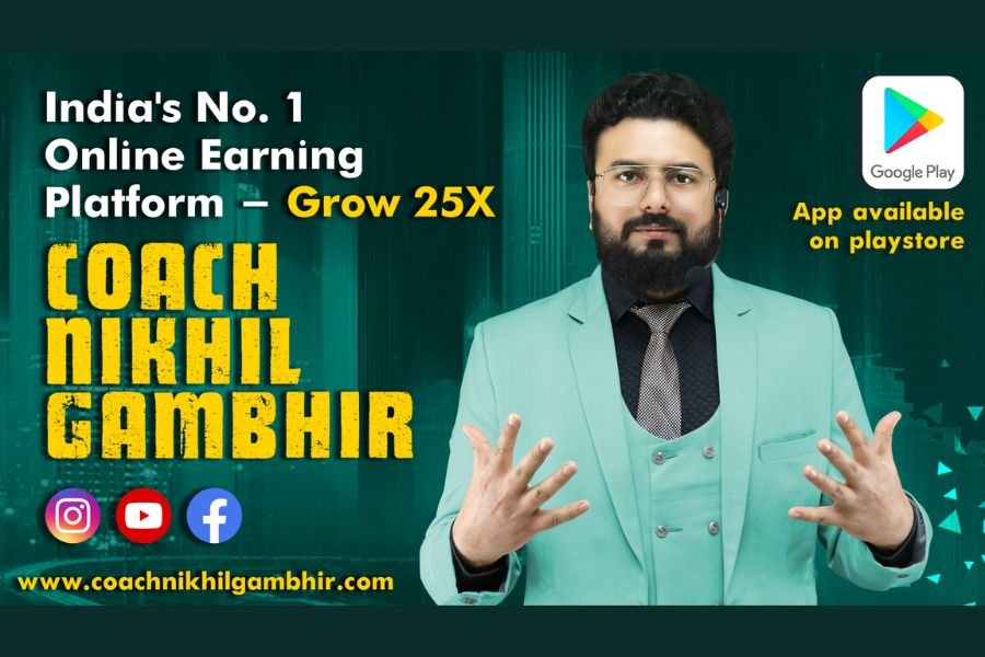 India’s Number 1 Online Earning & Learning Platform by Millionaire Coach Nikhil Gambhir