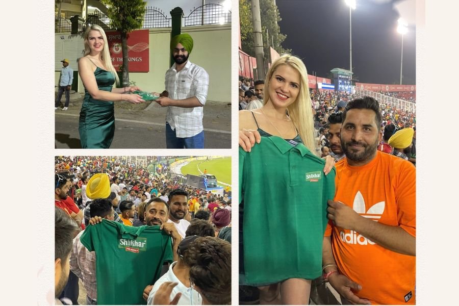 The Shikhar Mascots Make Waves at Punjab vs Lucknow Match in Mohali & Delhi Vs Hyderabad in Delhi