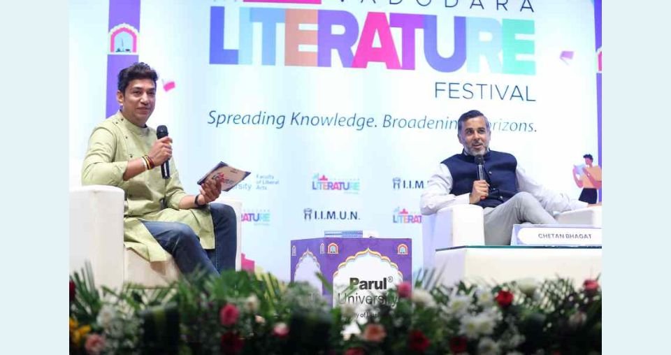 Parul University’s Faculty of Liberal Arts Celebrates the Power of Literature with talks from Prominent Authors at Vadodara’s Literature Festival