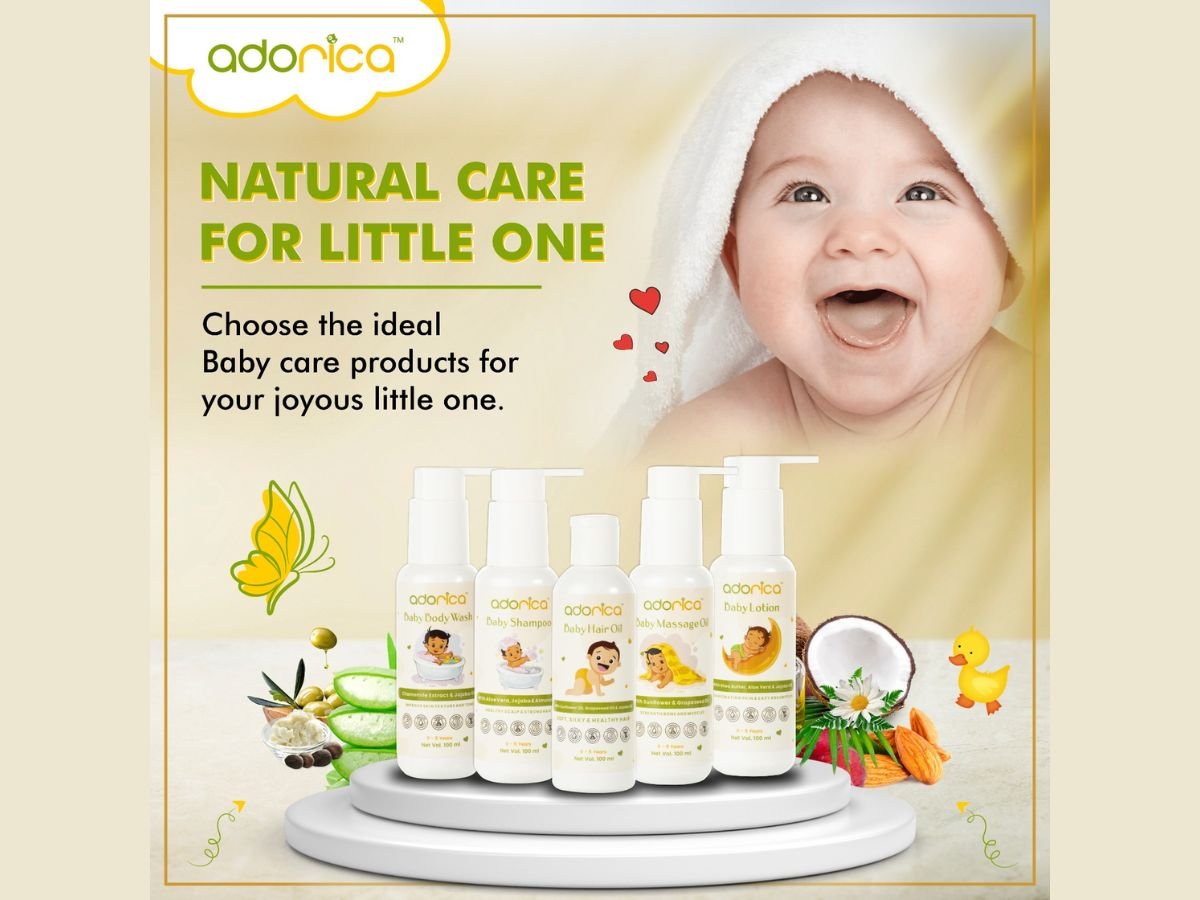 Adorica Care launches its baby care products range for Indian Market