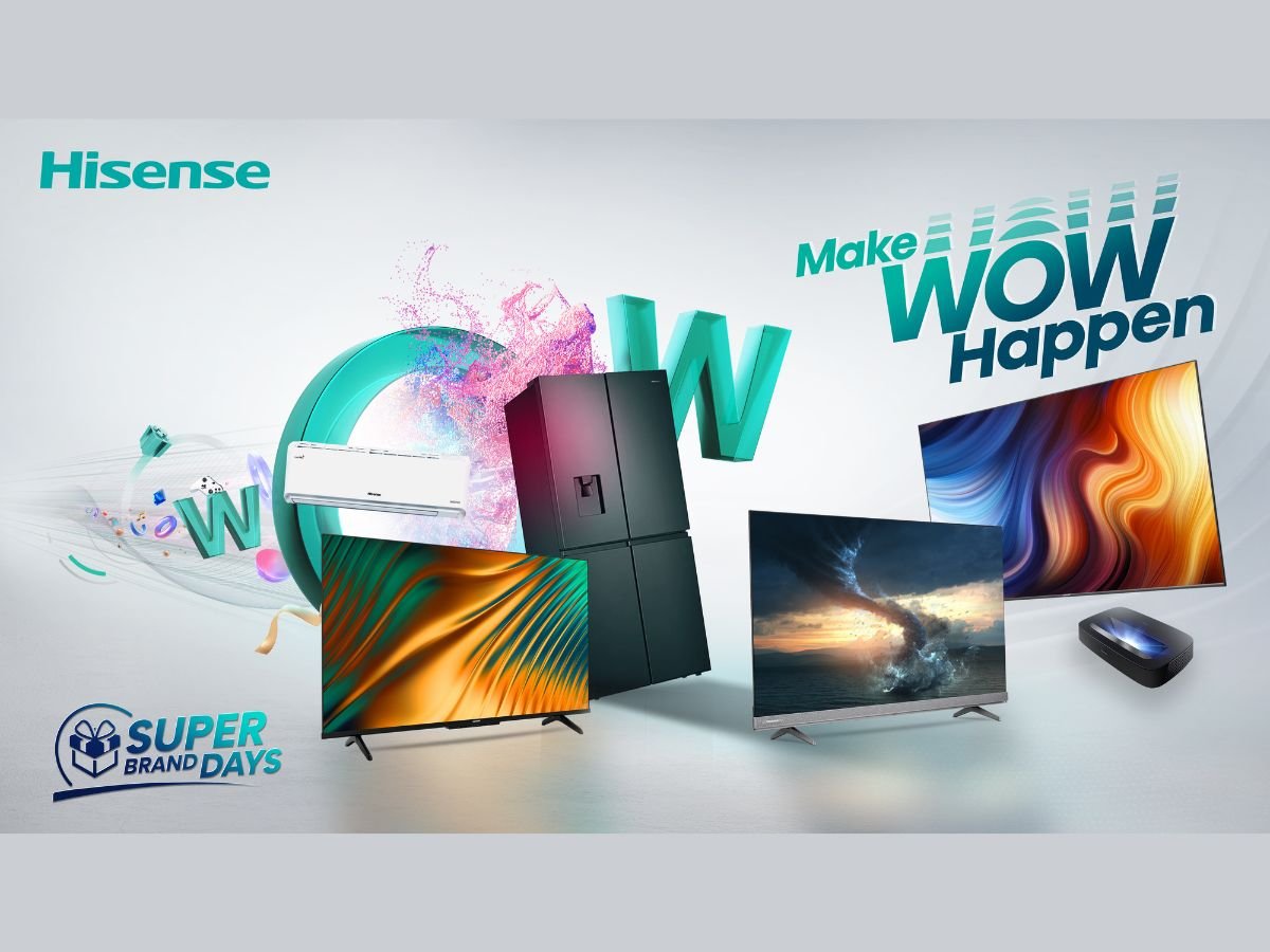 Experience the WOW Factor with Hisense India’s Super Brand Days: Unbeatable Offers and Win Exciting Prizes in the AR Game!