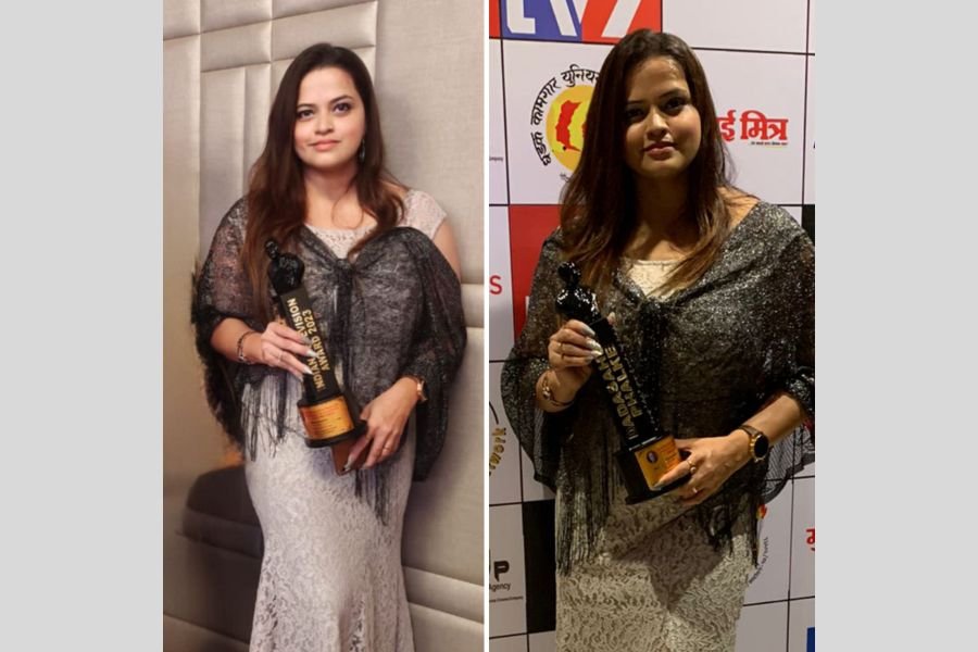 Singer Meenakshi Pange was awarded the Dadasaheb Phalke Indian Television Award for the Year 2023