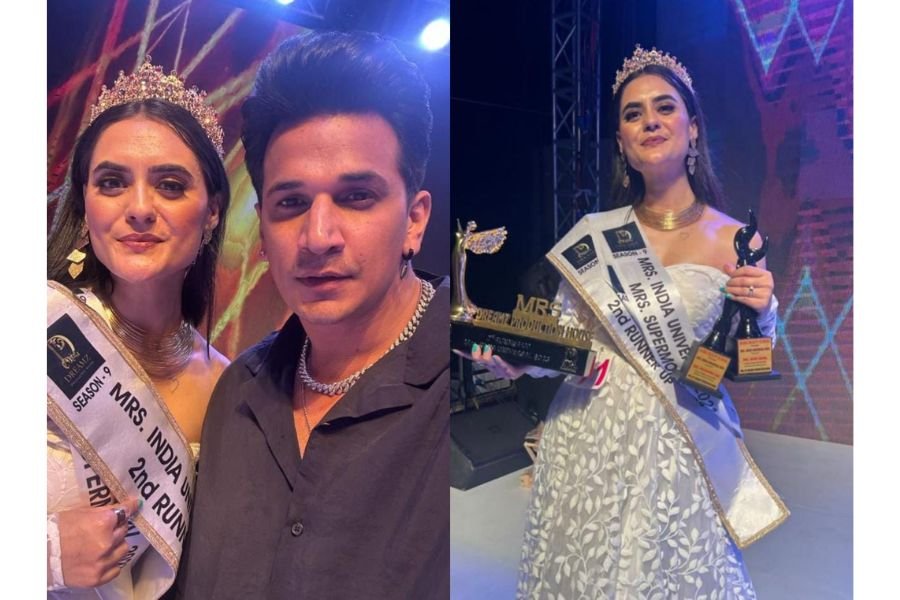 Jammu & Kashmir girl Pooja Pandita won the title of Mrs India Universal 2023 – 2nd Runner up, also crowned Miss Delhi in 2018