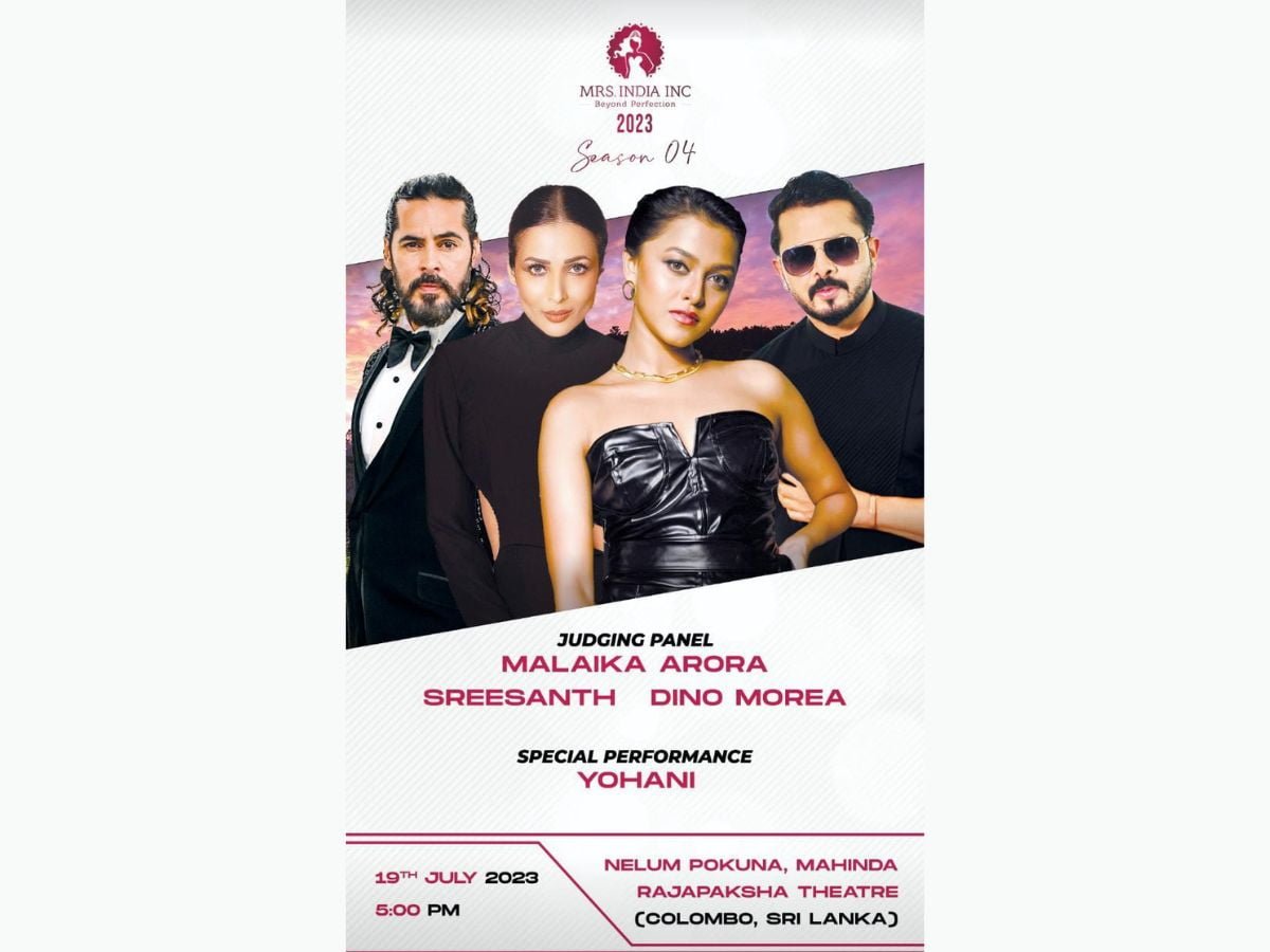 Mrs. India Inc Season 4: An Unprecedented Journey Like Never Before in Cinnamon Grand, Sri Lanka