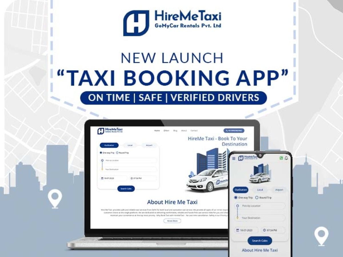 HireMeTaxi Unveils Innovative Taxi Booking Platform, Revolutionizing the Way Users Book Rides