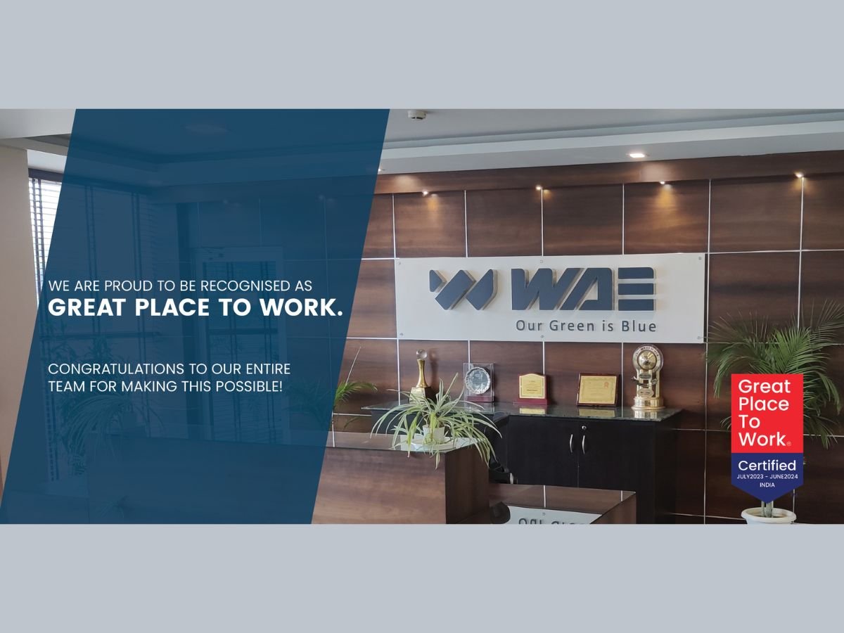 WAE Limited Recognized as One of India’s Best Companies to Work For