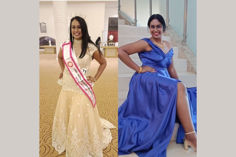 Ritoparna Ray won 2 crowns at Haut Monde Mrs. India Worldwide 2023 – “India” Zone Title Winner and “Lady of the Evening” Subtitle Winner