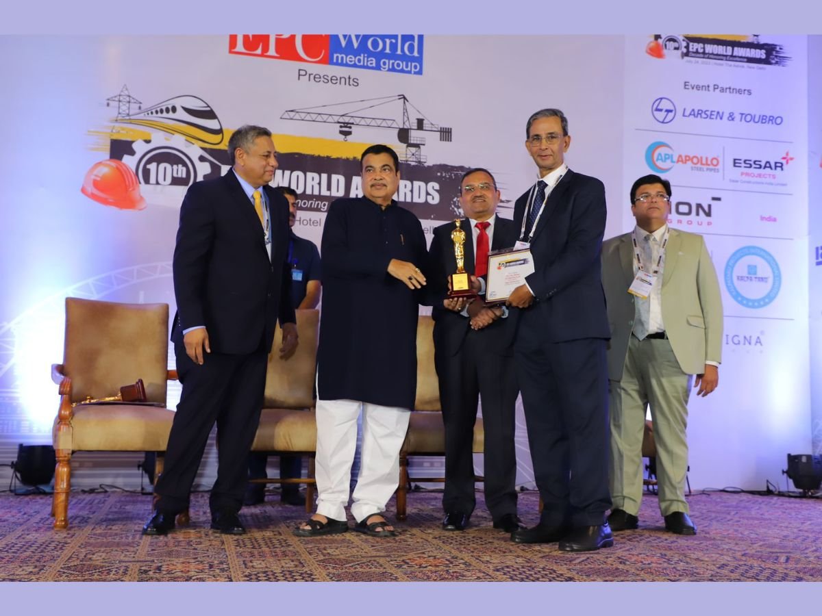 Ajax Engineering Ltd Visionary Leader, Mr. K Vijay, Recognized with Lifetime Achievement Award at EPC World Awards