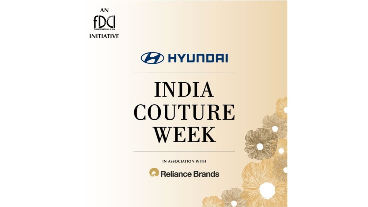 Fashion Design Council of India Partners With Reliance Brands for the Hyundai India Couture Week.