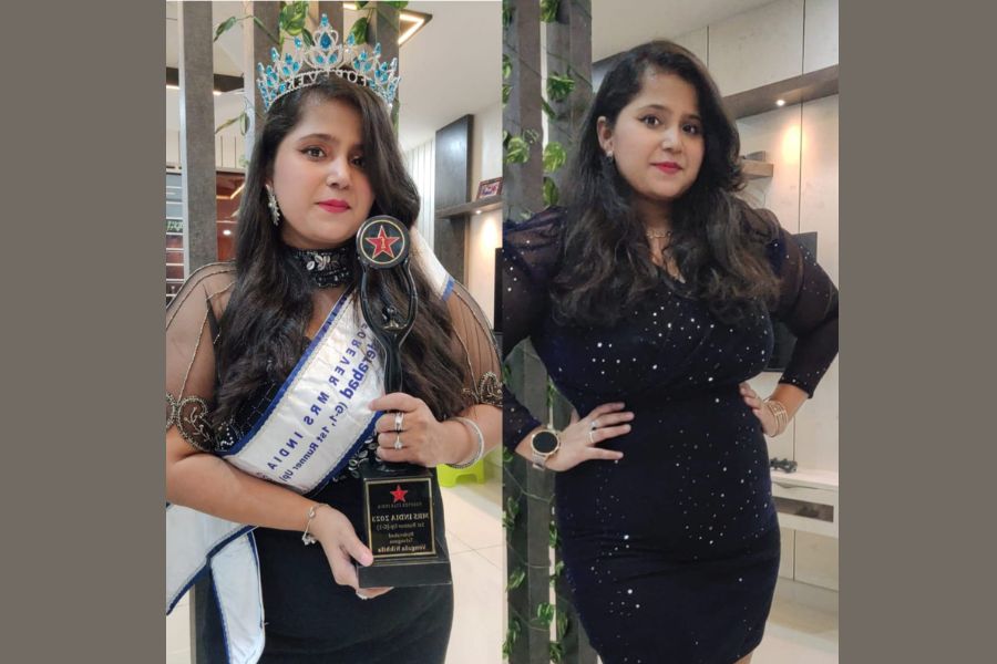 From Hyderabad to the Crown: Nikhila Vengala Soars as Mrs. India Queen of Substance Finalist!