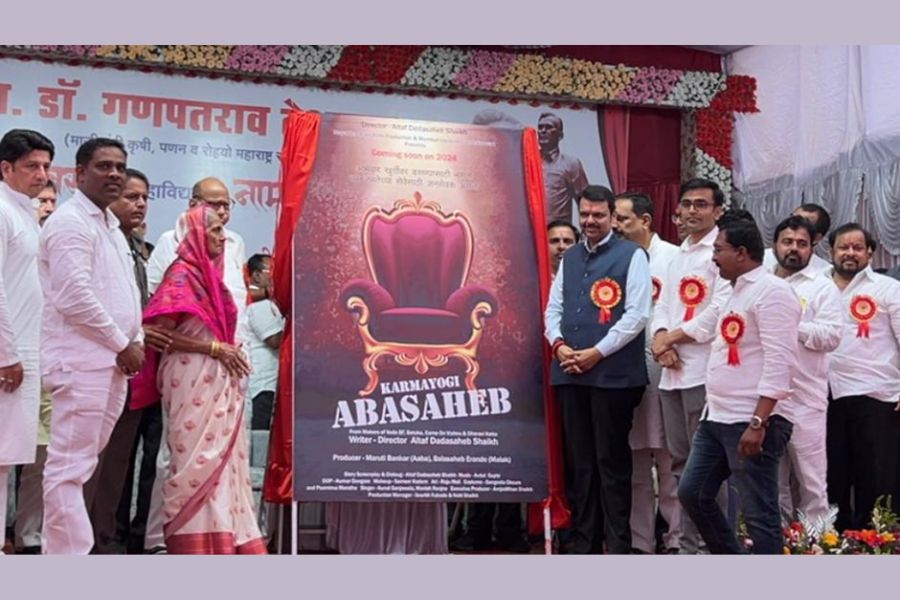 Famous writer, director Altaf Dadasaheb Sheikh’s much awaited film “Karmayogi Abasaheb” started Shoot in presence of Nobles