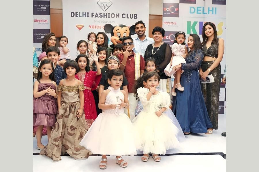 Kids Rocked the ramp with Mothers at Delhi Kids festival season 2, organised by Delhi fashion club