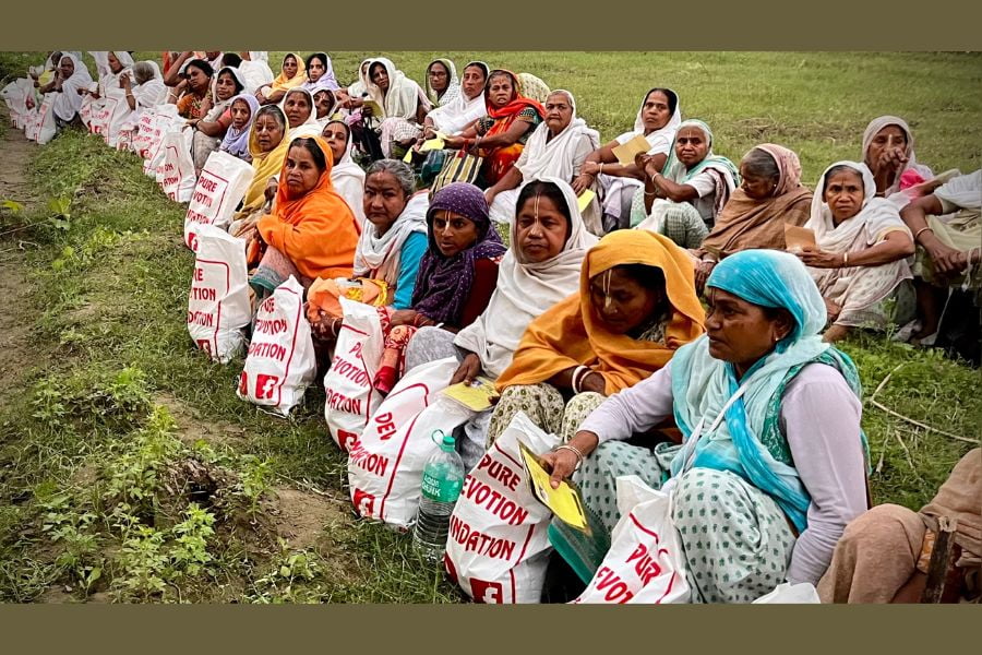 Hope amidst Adversity: Pure Devotion Foundation’s contribution empowers abandoned widows in Vrindavan