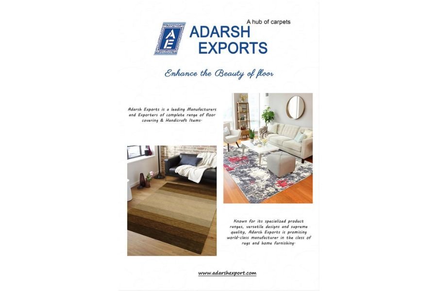 Adarsh Exports: Elevating Spaces with Exquisite Handmade Carpets and Rugs