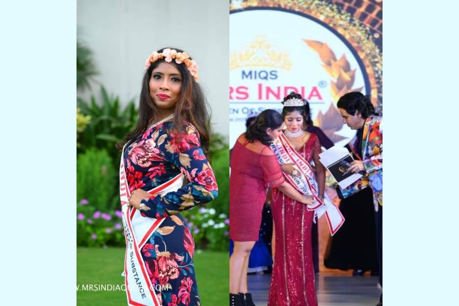 Software engineer Kakoli Saha won the title of Mrs. India Fashion Icon 2023