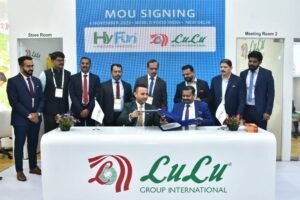 HyFun Foods Partners with Lulu Group International at World Food India 2023