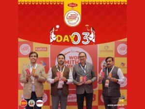 DMB Unveils a Delectable Transformation of Kaju Katli (first of its kind) at WMNC 2023, Kolkata