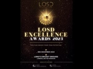 London Organisation of Skills Development (LOSD) Set to Host a Monumental Celebration at LORDS Cricket Ground, UK