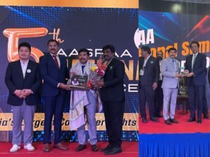 Leading the Way: Dr. Srinivas Naik Dharavath of Real Vision Homes Receives Visionary Leader Icon Award from AASRAA
