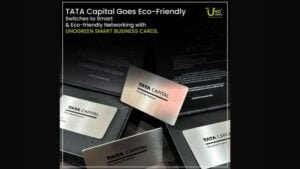 Tata Capital Embraces Sustainability with UnoGreen Smart Business Cards