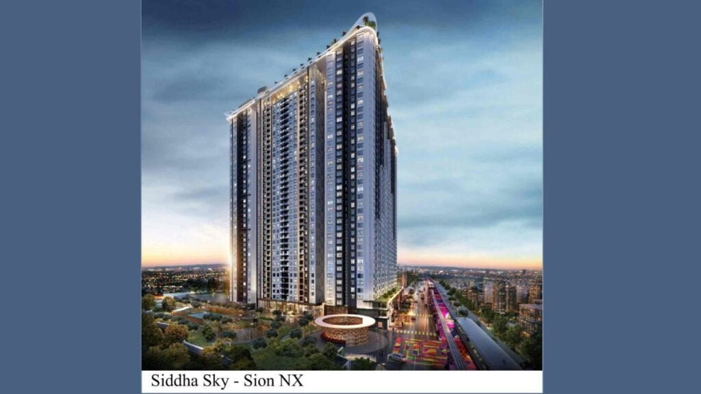 Siddha Sky top-selling project in the Mumbai Central Suburbs for the year 2023 - Mumbai (Maharashtra) , February 21: Siddha Sky’ at Sion NX, an iconic luxurious project of the Siddha-Sejal Group, is the top selling residential project in the Mumbai Central suburbs of Mumbai for the year 2023, according to the CRE Matrix IndexTap Premier League. This project is Mumbai’s first-ever project featuring a Rooftop Skywalk, 400 feet above the ground.  - PNN Digital