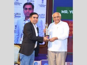 Gujarat CM Honours Mr. Yogesh Joshi with Gujarat Mahasanman 2024 Award for his remarkable contribution in Organic Farming
