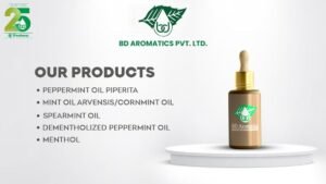 B.D. Aromatics Pvt. Ltd.: Leaders in Organic Mint Oils and Natural Essential Oils