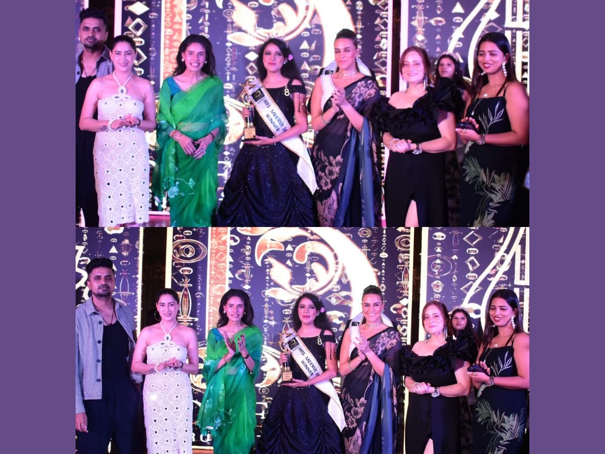 Ayushi Mogha Won the Title of Mrs. Meerut 2024 in Mr./Miss/Mrs. 2024 Beauty Pageant.
