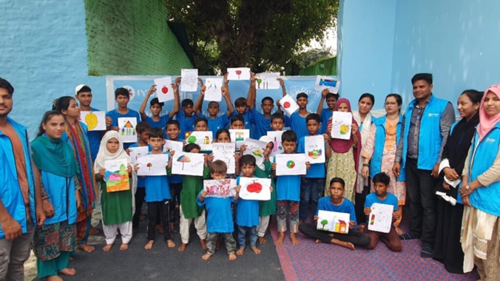 IYDF and Digital Omnicon Empower Sambhal Children Through Art and Dance