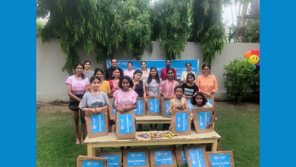 IYDF and OliveTree Events Partner to Provide Support and Care for Underprivileged Children