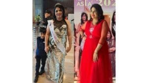 Renu Mandalia crowned Mrs. Glowing Skin at Mrs. India Asia 2024 by Fashion Meraki