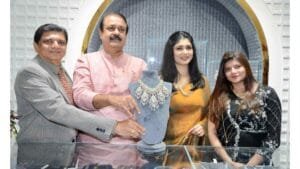 Grand Opening of Tri-Dia Jewellery Store in Seshadripuram Inaugurated by Aditi Prabhudev and Dinesh Gundu Rao