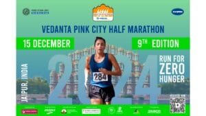 Vedanta Pink City Half Marathon Is Back With Runforzerohunger On December 15, 2024