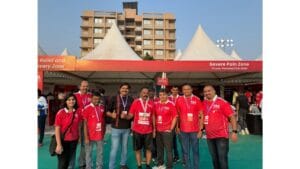 Zixa Strong, a pain relief partner for Adani Marathons launches Random acts of pain relief campaign