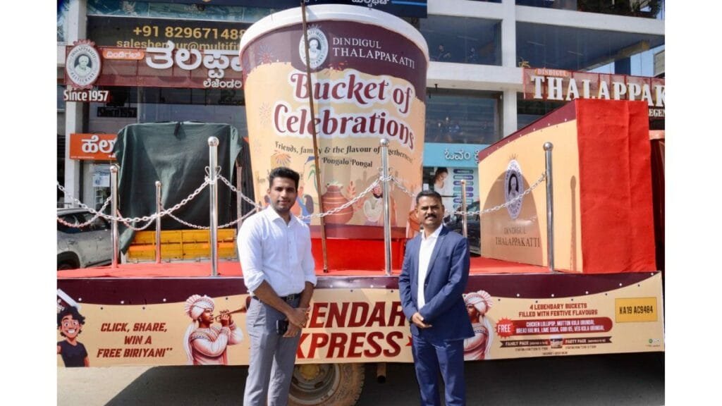 Dindigul Thalappakatti Biryani Launches “Bucket of Celebration” Campaign Across Bengaluru and Chennai for Festive Season