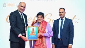 Vishwashanti Gurukul World School Hosts Dr. Kiran Bedi as Chief Guest for Annual Day 2024