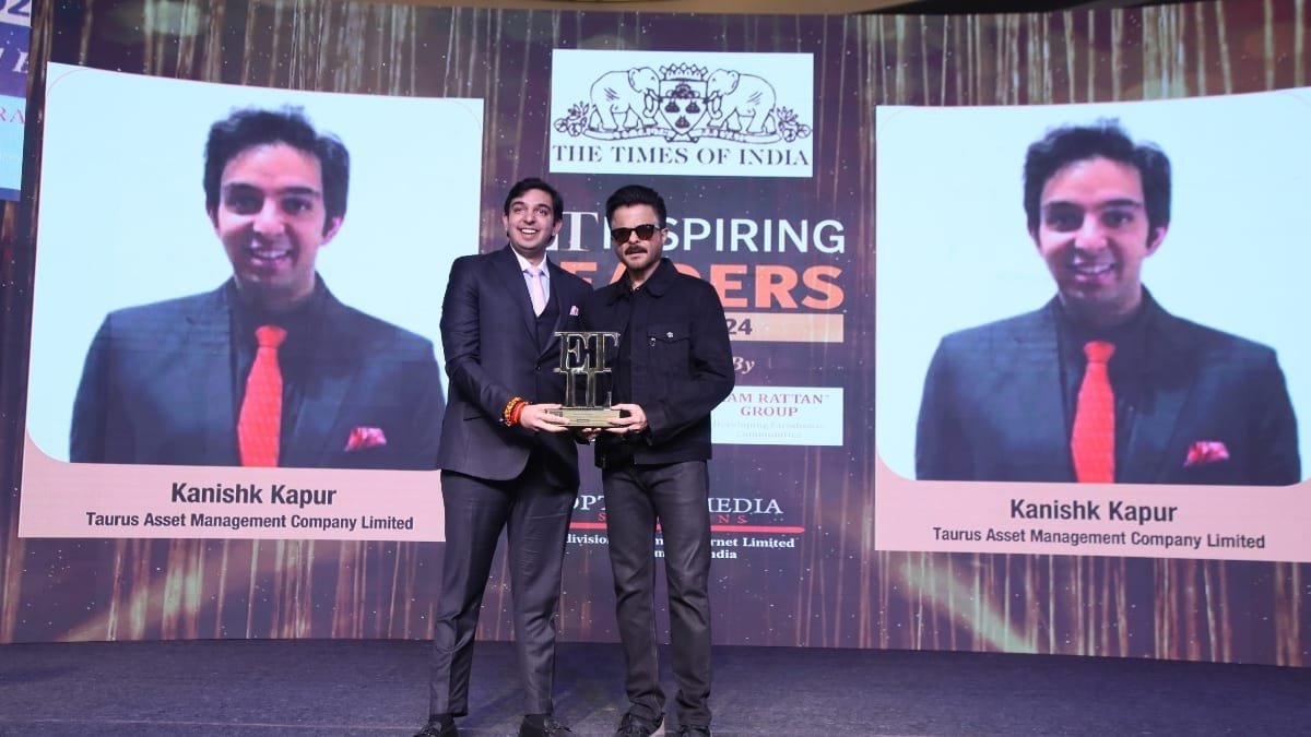 Taurus Mutual Fund’s Director Kanishk Kapur, felicitated as ET Inspiring Leaders 2024