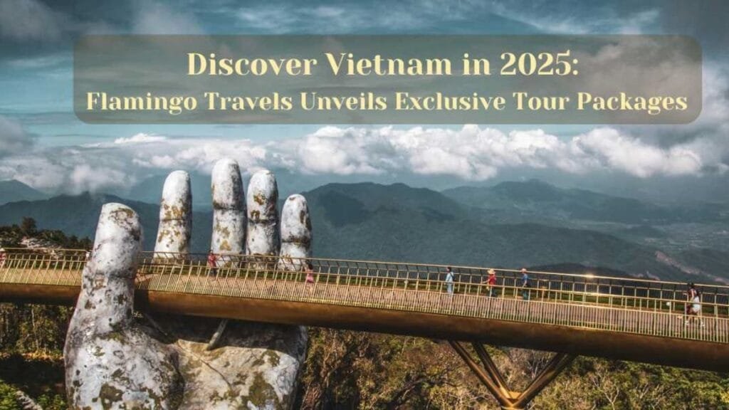 Flamingo Travels offers exclusive 2025 Vietnam tour packages, featuring tailored itineraries, vegetarian dining, and luxury accommodations from multiple Indian cities