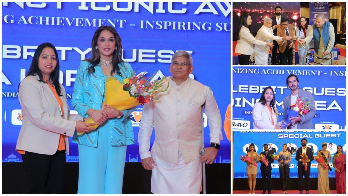 Excellency Iconic Awards 2025: Hosted by Three Fingers Entertainment with Isha Koppikar and Dino Morea