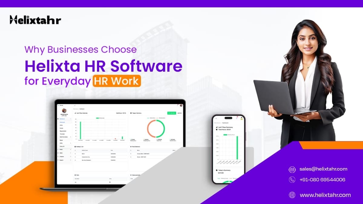 Businesses Choose Helixta HR Software for Everyday HR Work - PNN