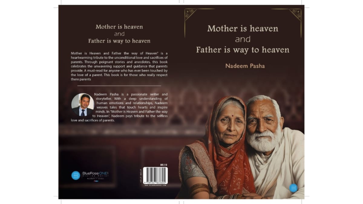 Nadeem Pasha’s Debut Book ‘Mother is Heaven and Father is Way to Heaven’ - PNN