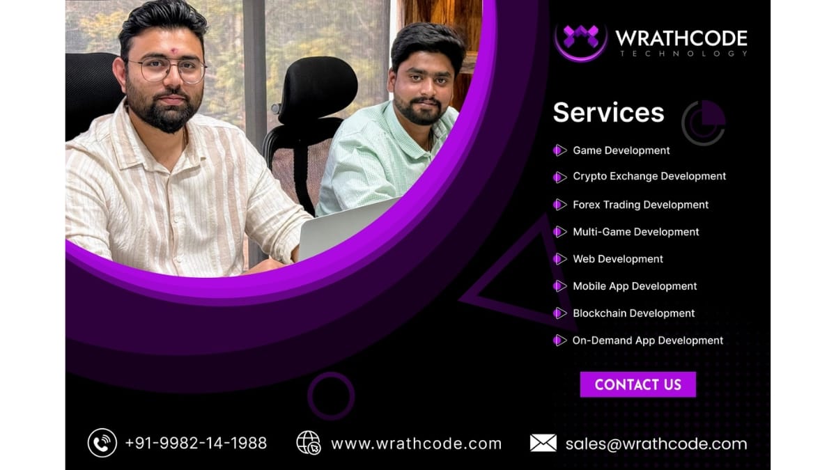 Wrathcode Technology Pvt. Ltd. – India’s Leading Company for Multi-Game Platform, Blockchain, Forex Trading & Crypto Exchange Development